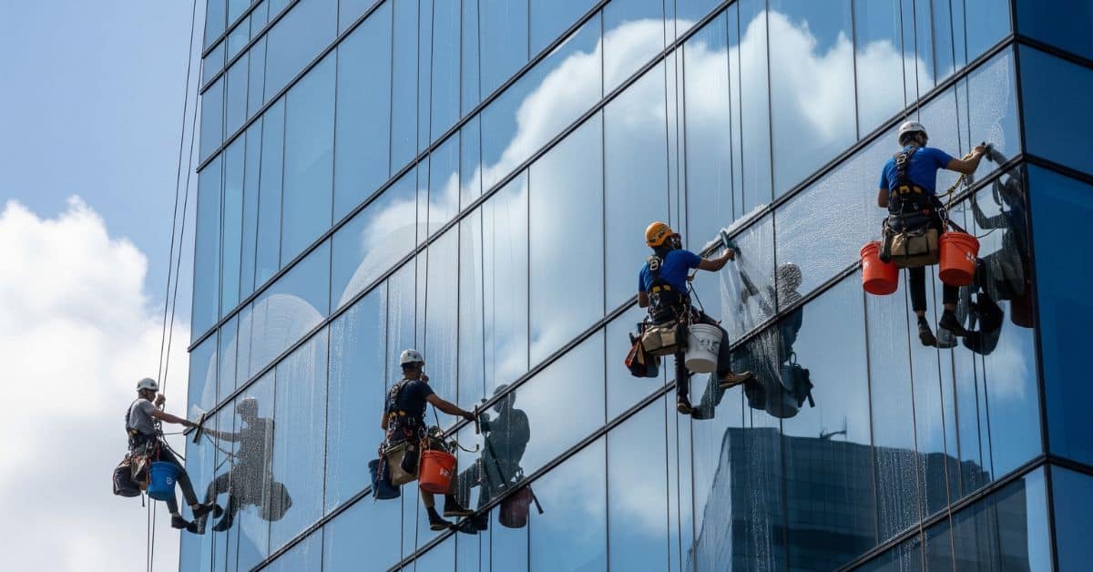 Building facade maintenance
