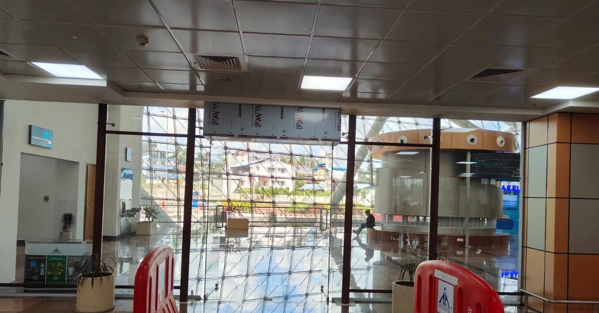 Port Blair Airport, Andaman & Nicobar Islands Cladded with AluWall ACPP Sheet